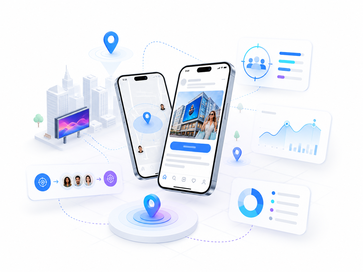 LOCAD mobile ads platform dashboard